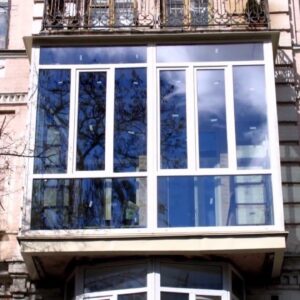 Французский балкон с расширением Николаев