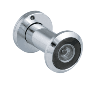 DVZ1, глазок, 16/200/35x60 (оптика пластик, угол обзора 200) CP Хром