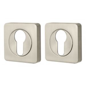 Накладка CYLINDER ET/SQ-21AWN-22 пепельный никель 2шт.