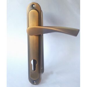 Ручка дверная CORONA STL Yale 85 mm AB