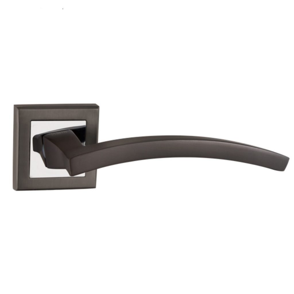 Дверная ручка NAVY QL GR/CP-23 графит/хром 1 1600 16