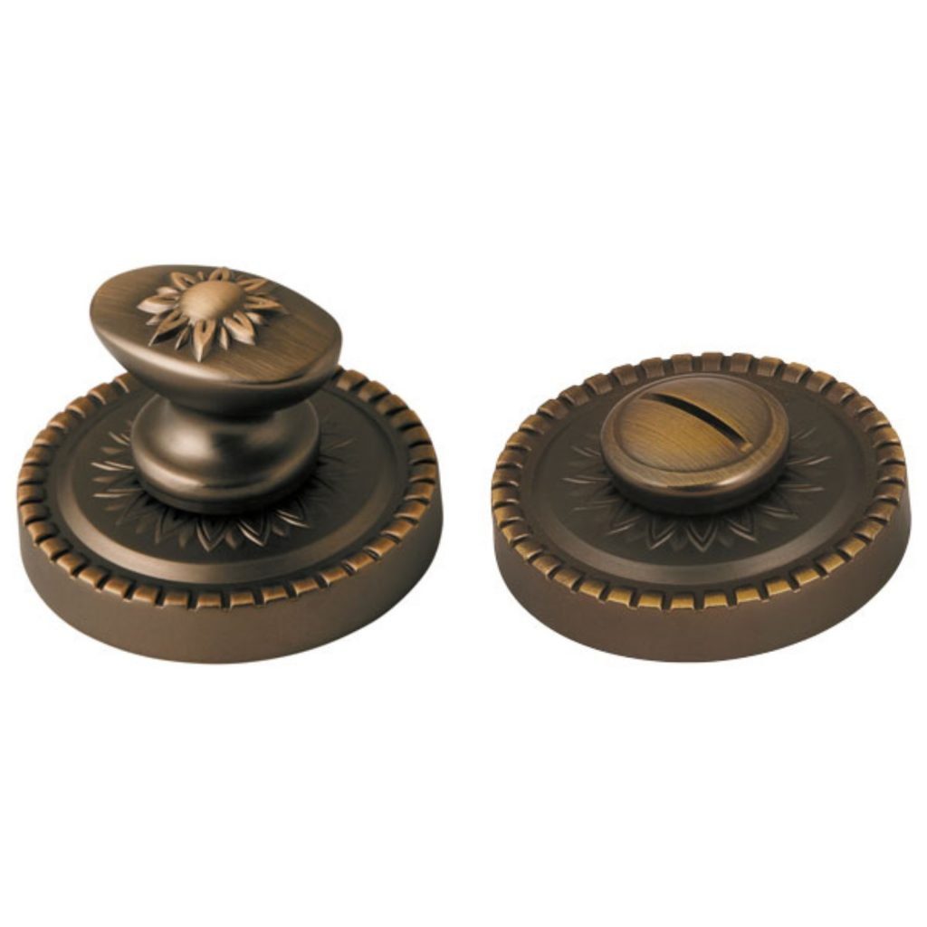 Ручка поворотная WC-BOLT BK6/CL-BB-17 Коричневая бронза 1 1600 2