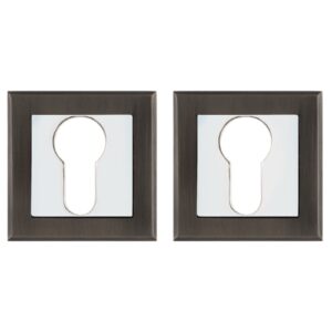 Накладка под цилиндр ET QL GR/CP-23 графит/хром