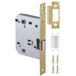 Защёлка врезная (пластик) LH 721-50 AB Бронза 70 мм Box /прям/