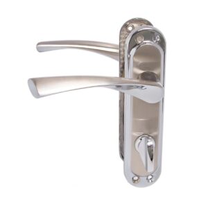 Ручка межкомнатная CORONA STL kWC 62 mm SN/CP