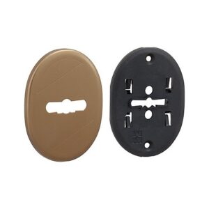 Накладка на "сувальду" (1 шт) 95.323 (бронза) покрытие МВС