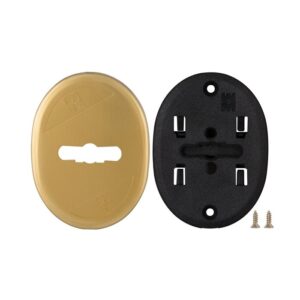 Накладка на "сувальду" (1 шт) 95.324 (бронза) покрытие МВС