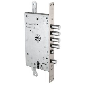 Замок врезной двухсистемный 54.Y787-D (правый), ключ 50 мм