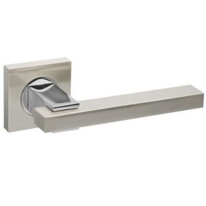 Дверная ручка BLUES KM SN/CP-3 мат.никель/хром