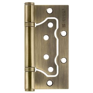 Петля универсальная без врезки 500-2BB 100x2,5 AB (бронза)