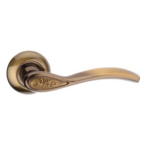 Дверная ручка ARIA RM CFB-18 кофе глянец