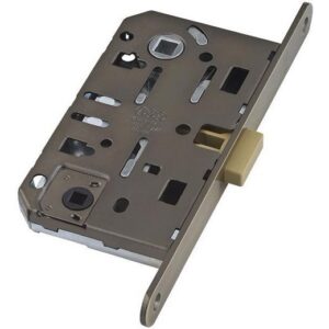 B06102.50.F9 (=B04102) Замок межк. WC (титан) тех. уп. без отв. пл. MEDIANA POLARIS