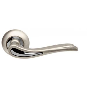 Дверная ручка Octan LD64-1SN/CP-3 матовый никель/хром