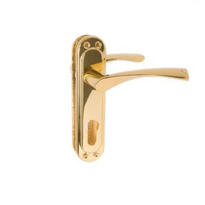 Ручка дверная CORONA STL kYale 62 mm GP