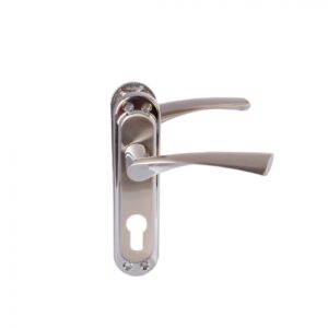 Ручка дверная CORONA STL kYale 62 mm SN/СP