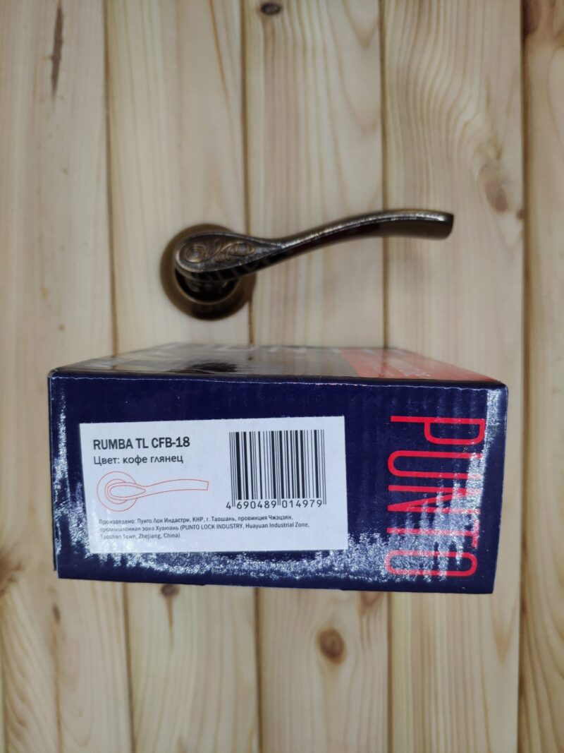 Дверная ручка RUMBA TL CFB-18 кофе глянец — изображение 6