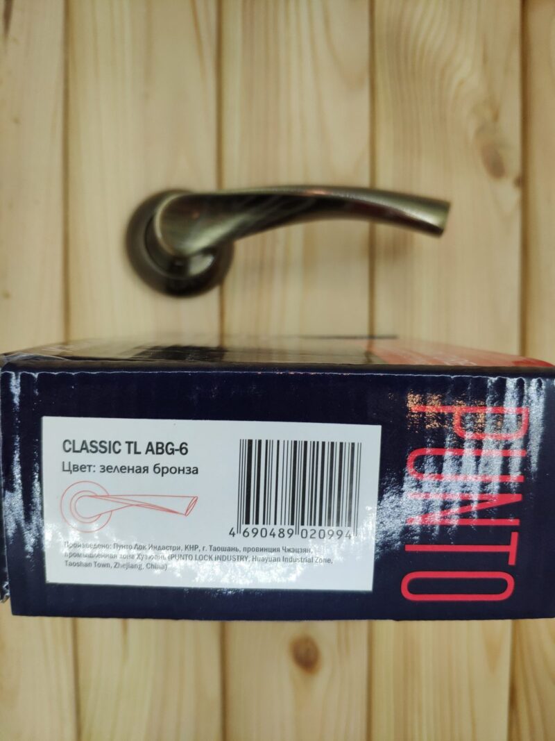 Дверная ручка CLASSIC TL ABG-6 зеленая бронза — изображение 5