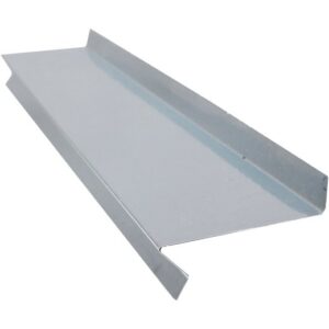 Козырек 100 мм оцынкованный 0,40