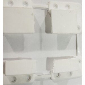 Крепление типа карман к профилю белая 10х20