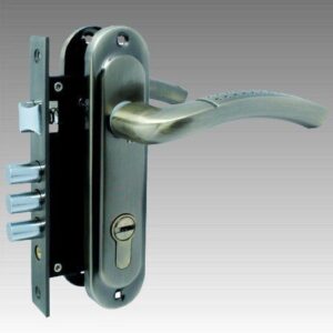 KEDR Замок врезной с ручками 1026-M60-AB