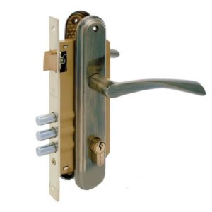 KEDR Замок врезной с ручками 1523-M60-AB