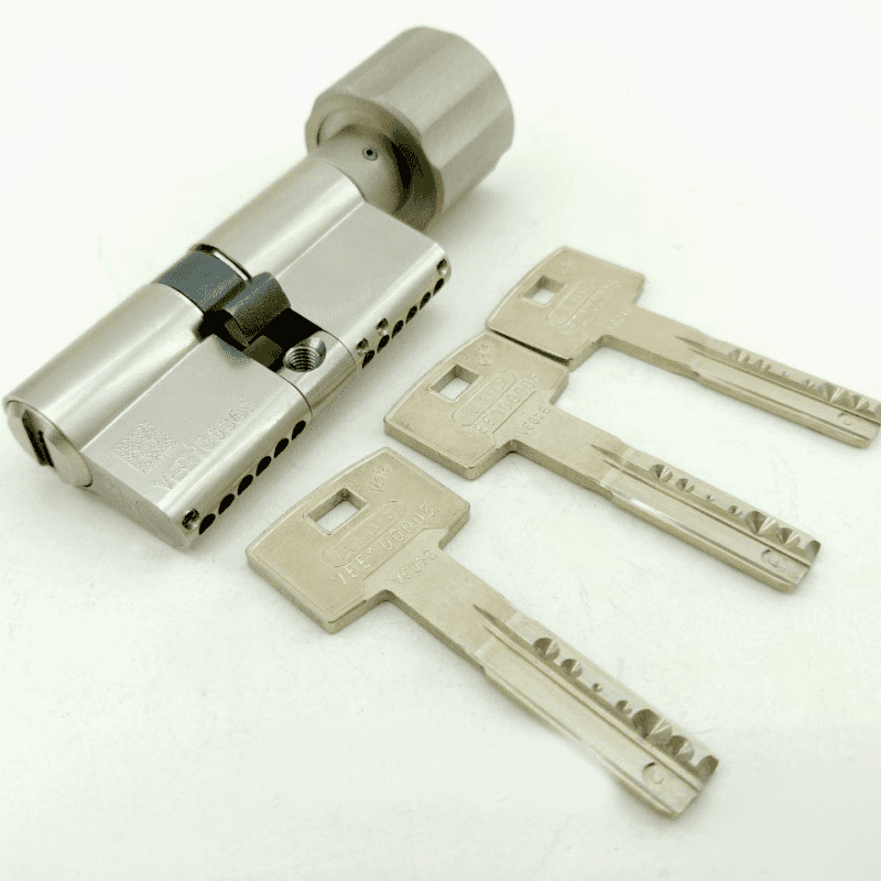 Цилиндр Abus VE1L462MX 70 40 ключ поворотник