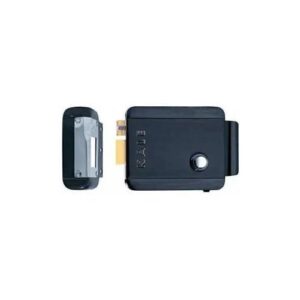 Замок накладной 157EL электромеханический накладной, черный, 3 Ключа