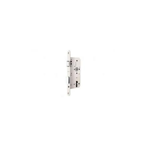 Корпус замка врезного цилиндрового 150 PZW, B:55mm,никель, L:72mm