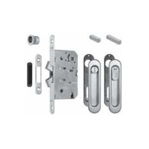 Scivola-ТТ kit C, набор замок/ручка для раздвижных дверей, мат.хром