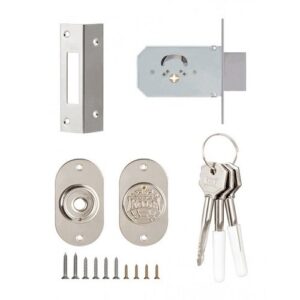 Замок врезной крестообразный 156/F (45 mm) 3 кл.