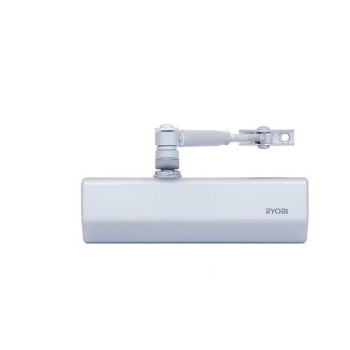 Доводчик "RYOBI D-1554 STD, класс 2/3/4 до 80кг, серебристый Доводчик "RYOBI D-1554 STD, класс 2/3/4 до 80кг, серебристый