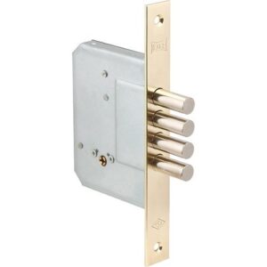 Замок врезной крестообразный 189/4MF (52 mm) (латунь) 5 кл.