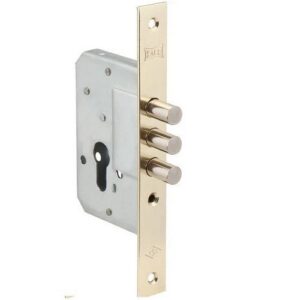 Корпус замка врезного цилиндрового 189/3M(45 mm) w/b (никель)