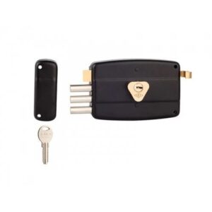 Замок накладной 2001/А 3М, 3 ригеля, 5 ключей, универсальный