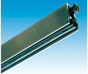 Автоматический дверной порог, серия 420 /63см, 12,5/28,5, врезной, пл.кнопка. Арт.420063