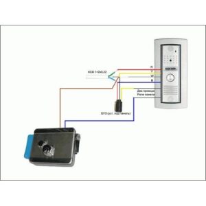 Блок Управления Замком (накопитель для домофона)
