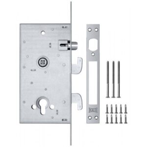 Корпус замка врезного цилиндрового 262R w/b (никель)