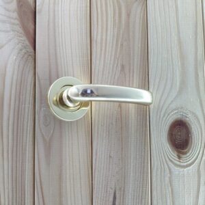 Ручка раздельная "Doganlar" SARAY матовая латунь