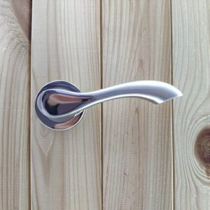 Ручка раздельная "Doganlar" DAMLA Ø50mm матовый никель/хром