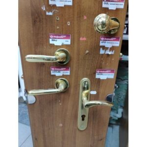 Ручка раздельная "Doganlar" UFO полированная латунь