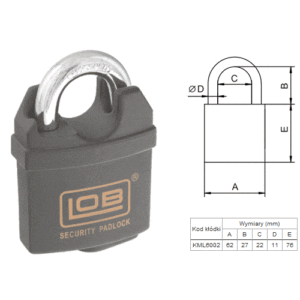 Замок навесной "LOB KML6002"