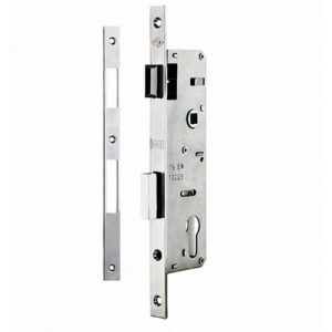 Корпус замка врезного цилиндрового узкопроф.153 (20 mm) w/b (никель)