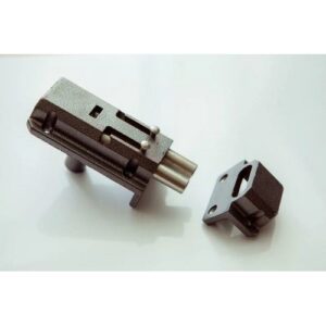 Накладной замок ЗН-5 "Голеол" 2-ригельный (стальной корпус)