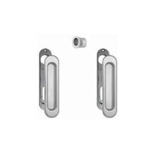 Scivola, набор ручек для раздвижных дверей, мат.хром