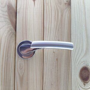 Ручка раздельная "Doganlar" VENUS Ø50mm матовый никель/хром