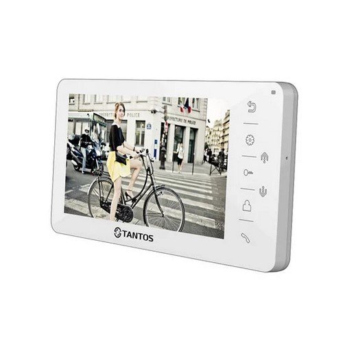 Видеодомофон Tantos Amelie (White) 7" hands free monitor multi function