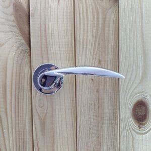 Ручка раздельная "Doganlar" YAY Ø50mm матовый никель/хром