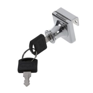 Замок мебельный для стекла - одна створка (Китай)