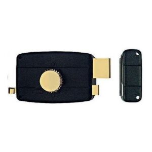 Замок накладной 157/BT (10) вертушка 3 кл.