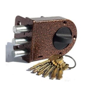 Замок накладной Арико ЗН-3 (накл 3-х ригельный)